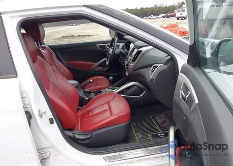 2015 Hyundai Veloster Flex from USA, damaged, VIN KMHTC6AD6FU218367